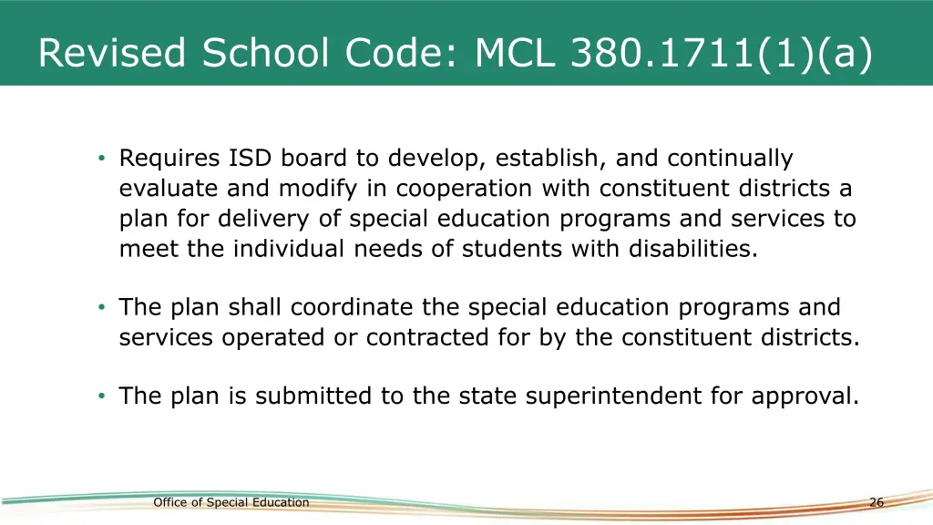 revised school code mcl 380 1711 1 a