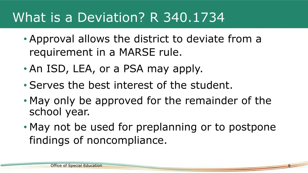 what is a deviation r 340 1734