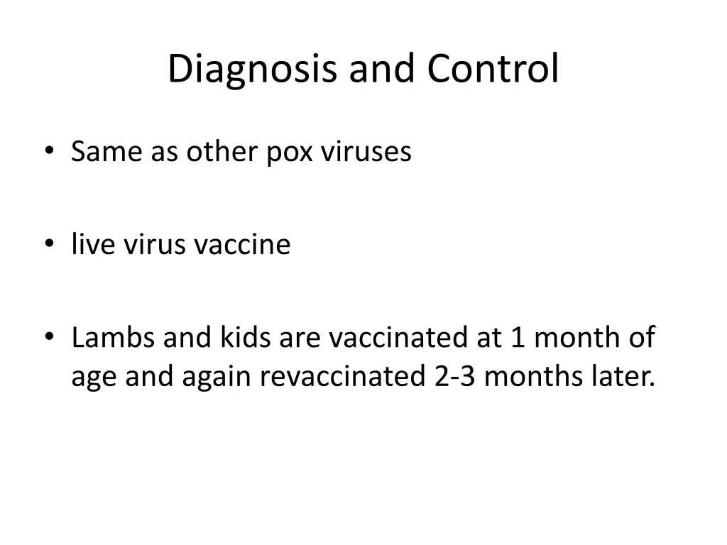 diagnosis and control 1