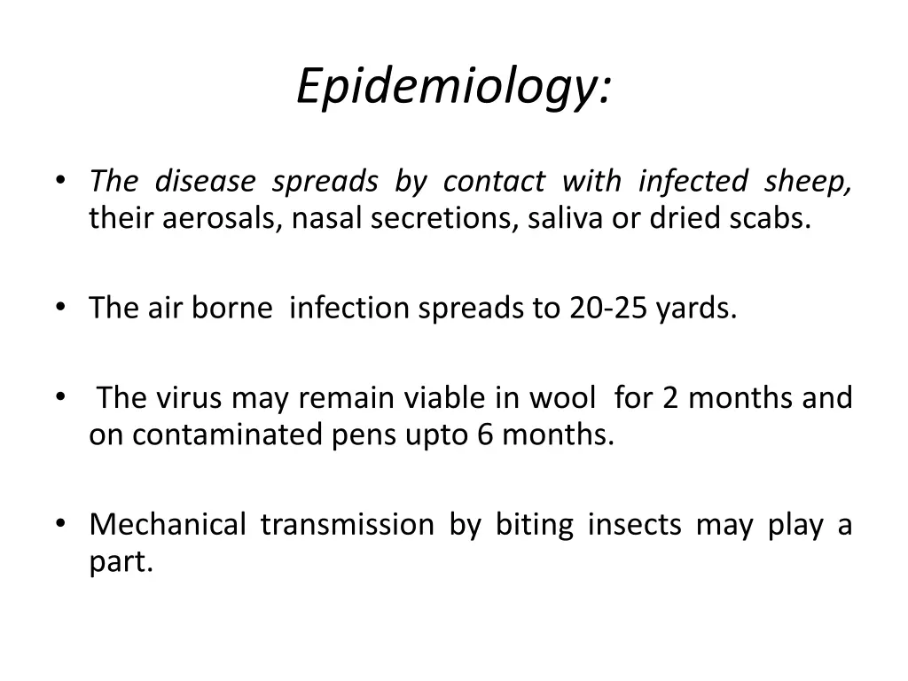 epidemiology 1