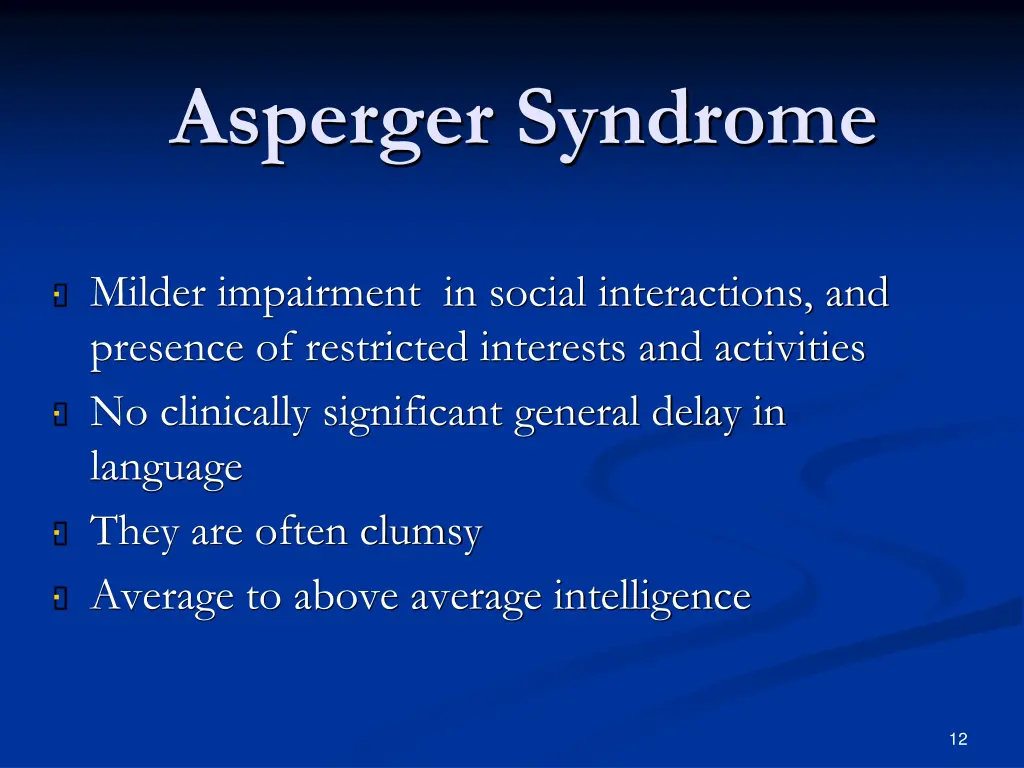 asperger syndrome