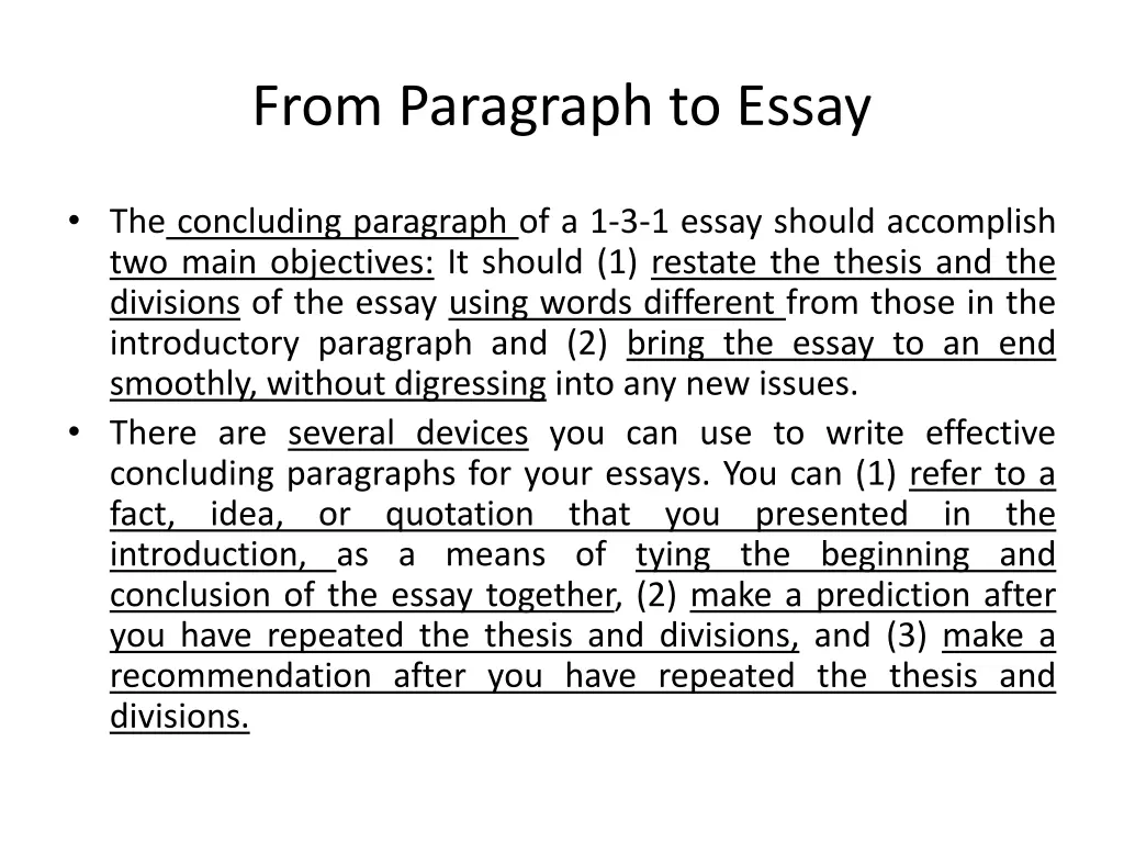 from paragraph to essay 2