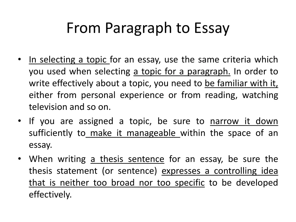 from paragraph to essay 4