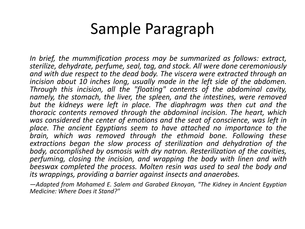 sample paragraph 5