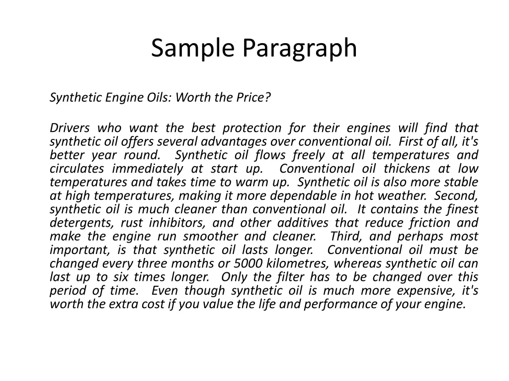 sample paragraph 7