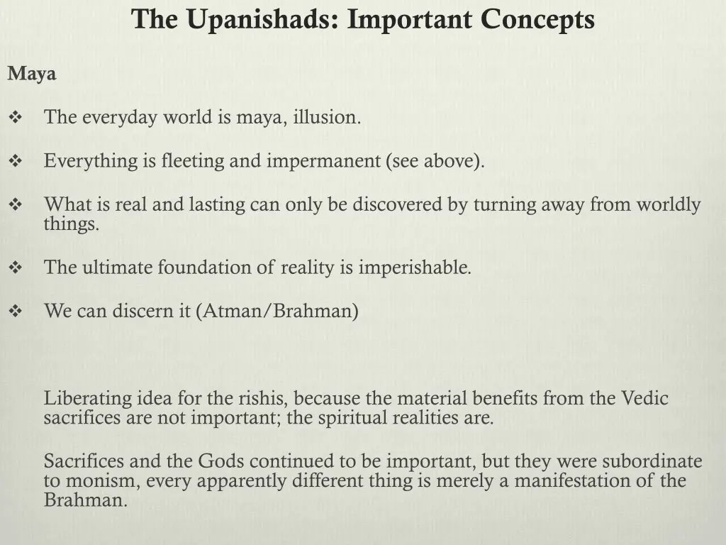 the upanishads important concepts 2