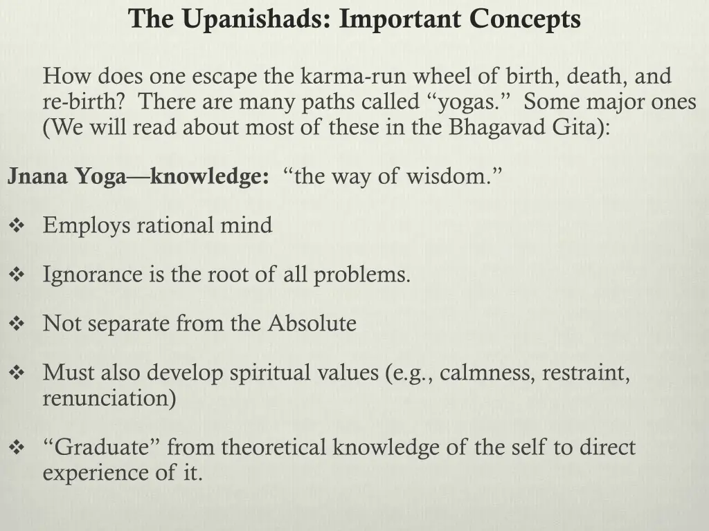 the upanishads important concepts 6