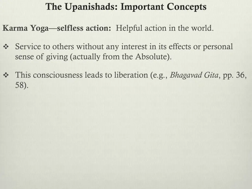 the upanishads important concepts 7