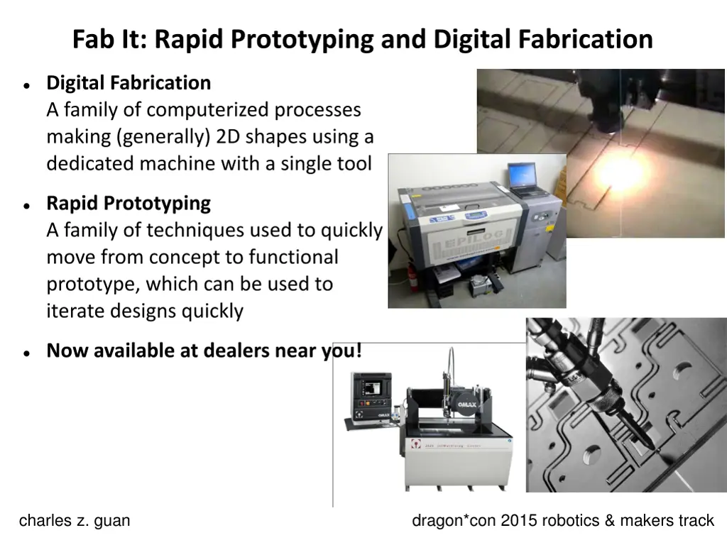 fab it rapid prototyping and digital fabrication