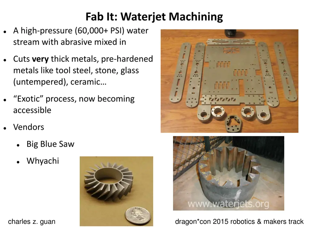 fab it waterjet machining