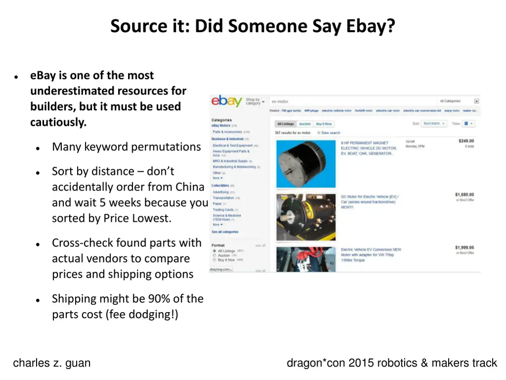 source it did someone say ebay