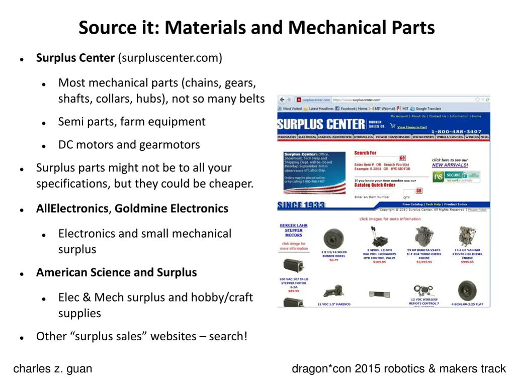 source it materials and mechanical parts 3