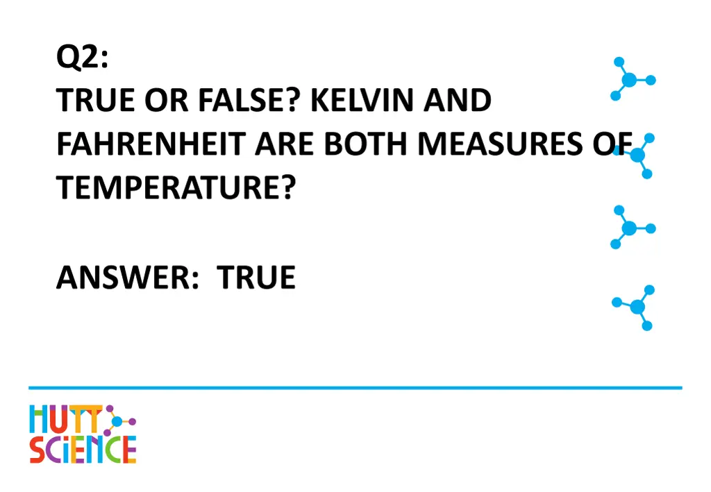 q2 true or false kelvin and fahrenheit are both