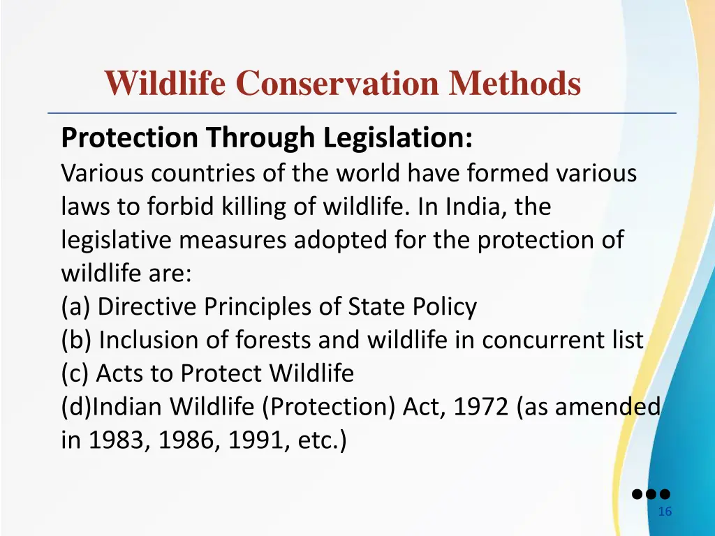 wildlife conservation methods 1