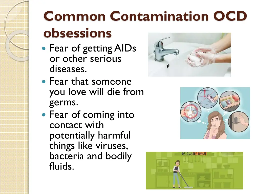 common contamination ocd obsessions fear