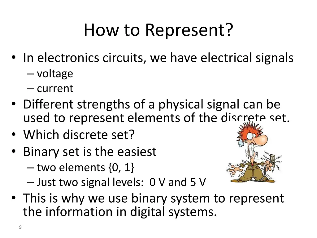 how to represent