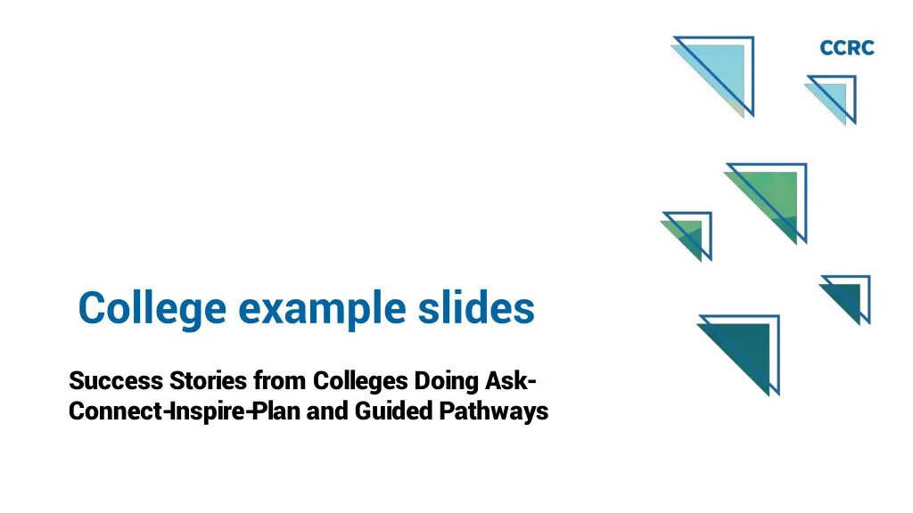 college example slides