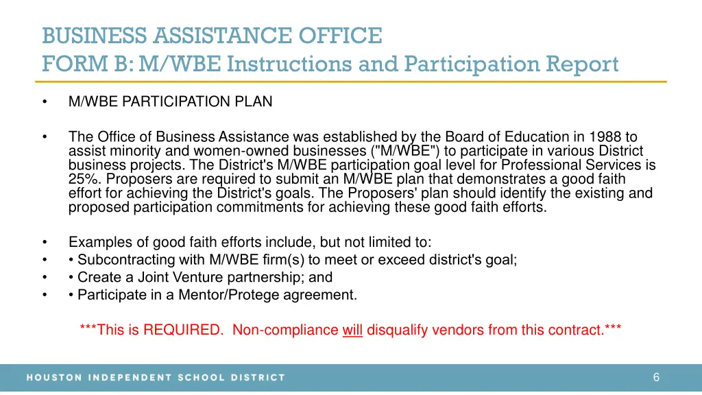 business assistance office form