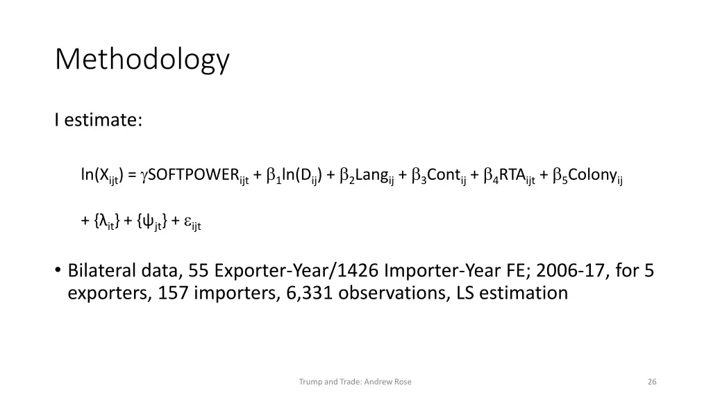 methodology