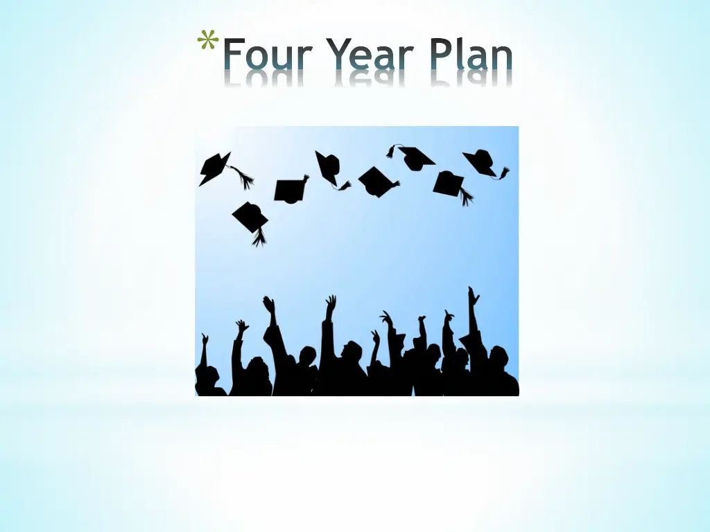 four year plan