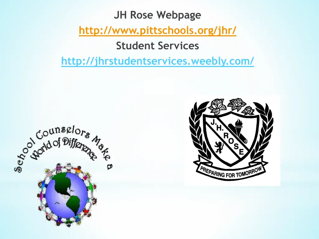 jh rose webpage http www pittschools