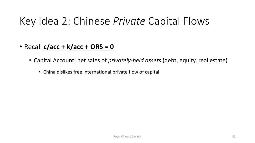 key idea 2 chinese private capital flows