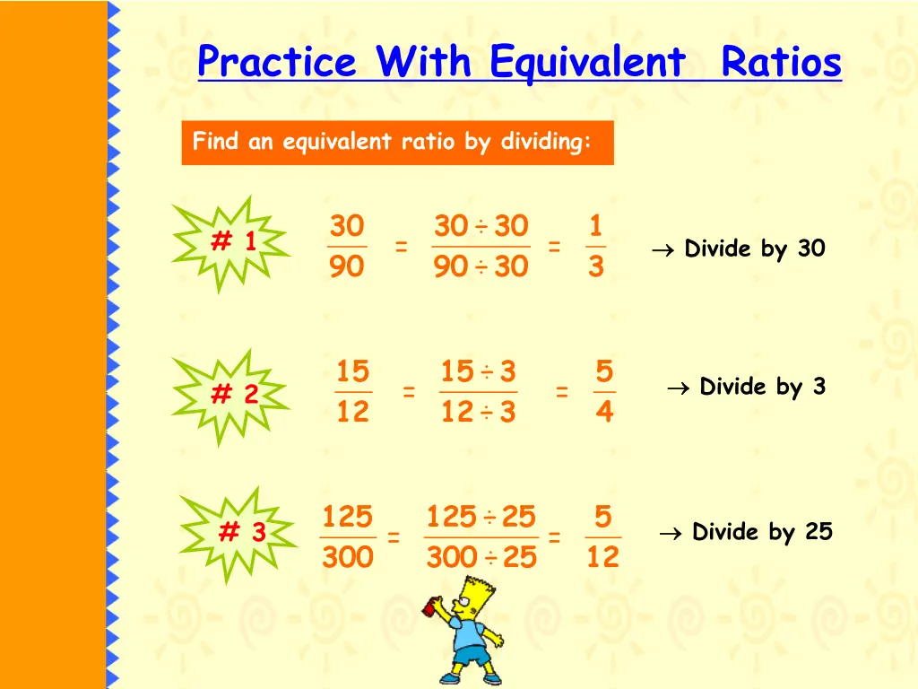 practice with equivalent ratios