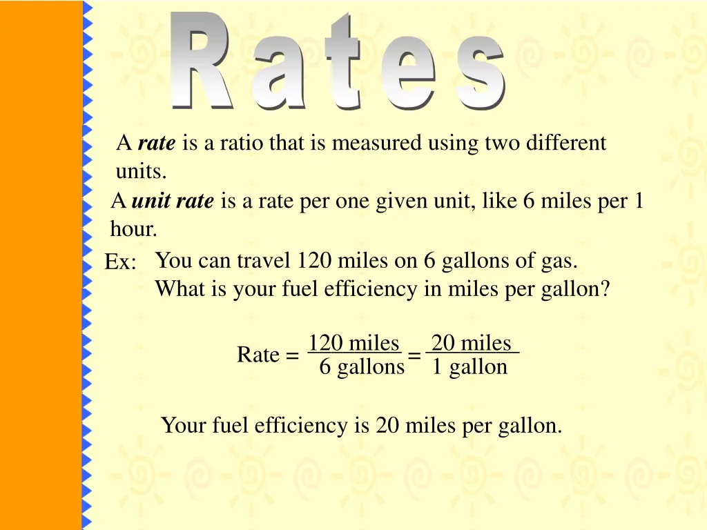 rates