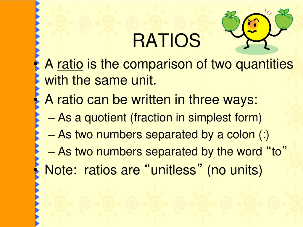 ratios