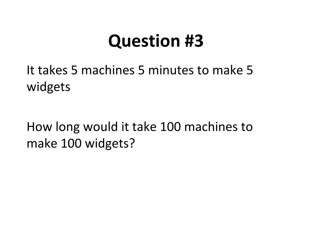 question 3