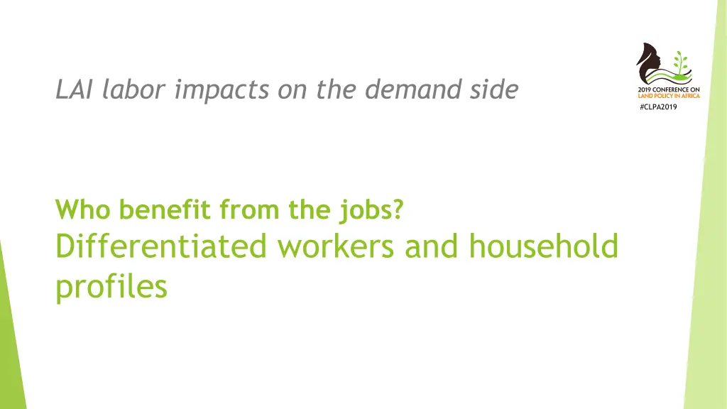 lai labor impacts on the demand side