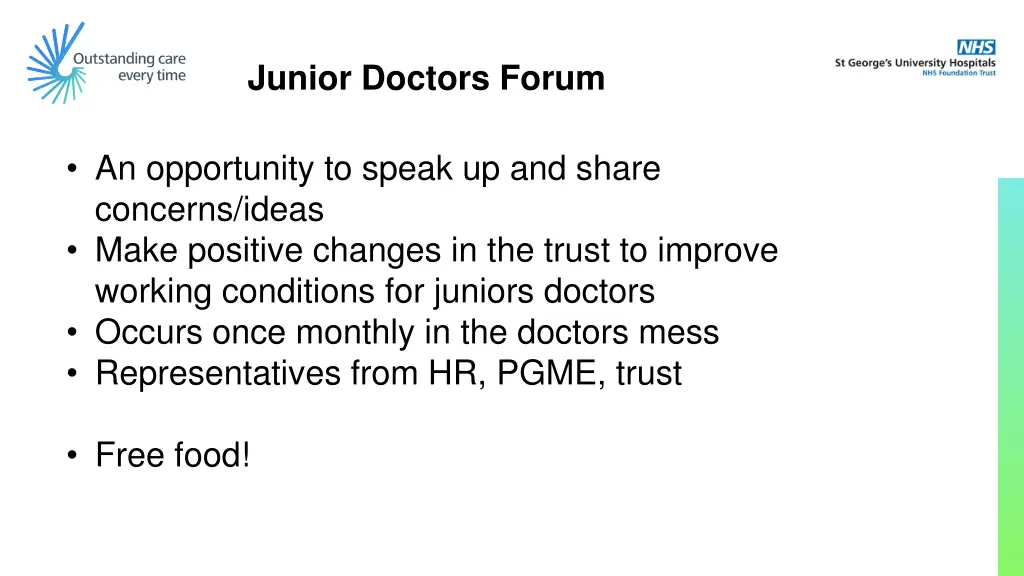 junior doctors forum