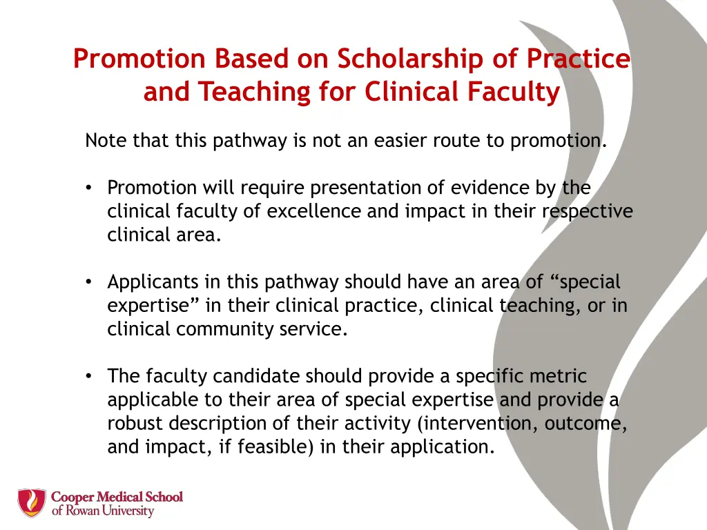 promotion based on scholarship of practice 1