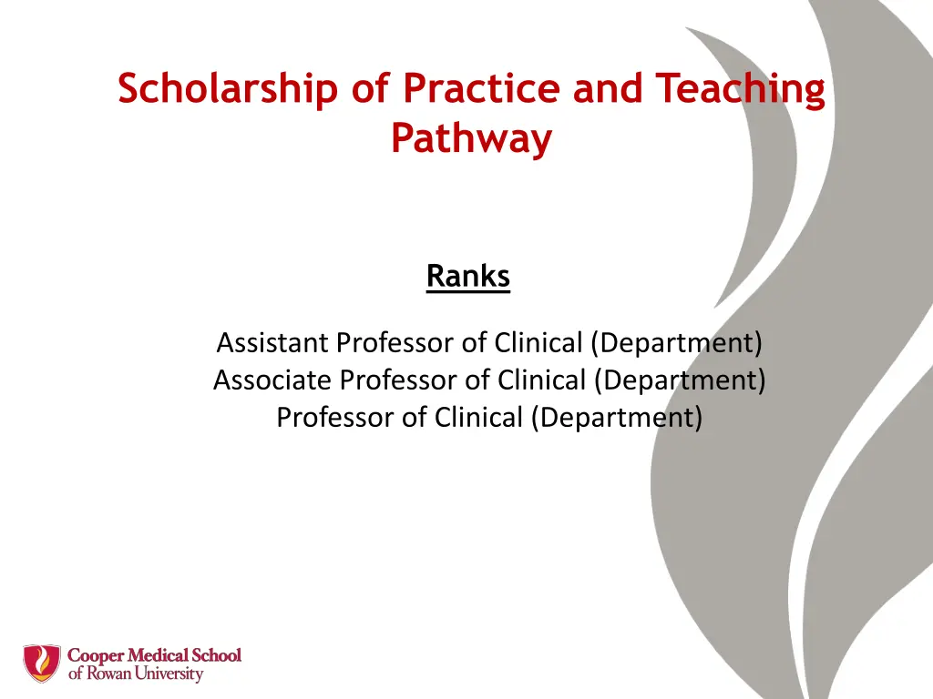 scholarship of practice and teaching pathway