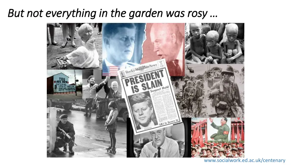 but not everything in the garden was rosy