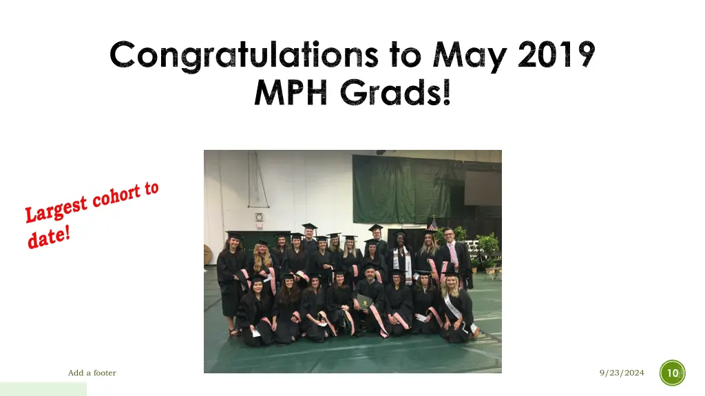 congratulations to may 2019 mph grads