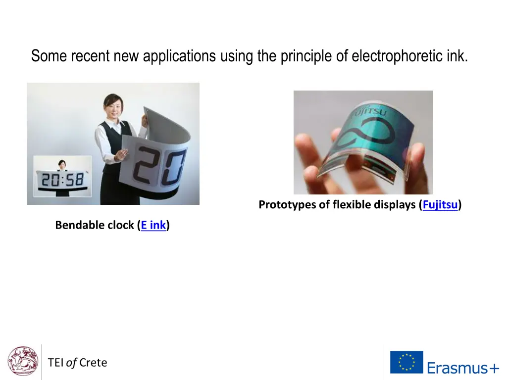 some recent new applications using the principle