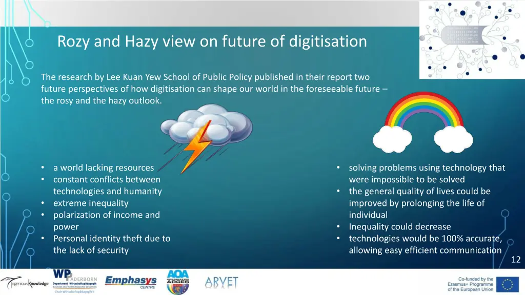 rozy and hazy view on future of digitisation