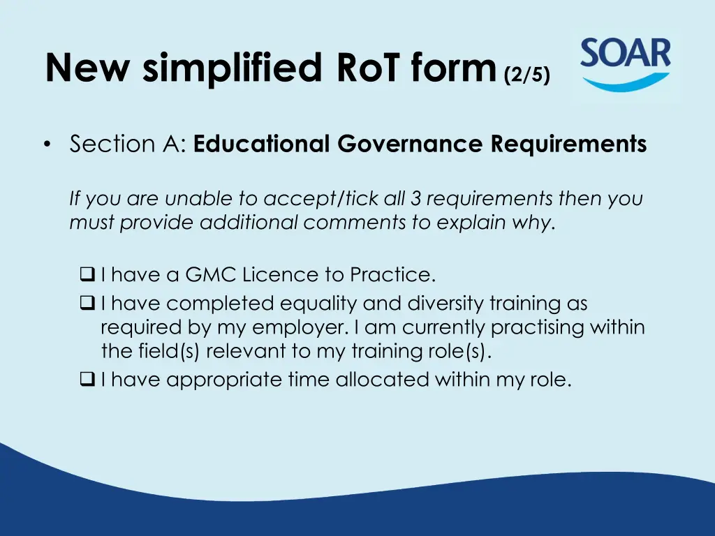 new simplified rot form 2 5