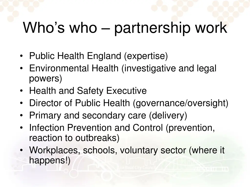 who s who partnership work