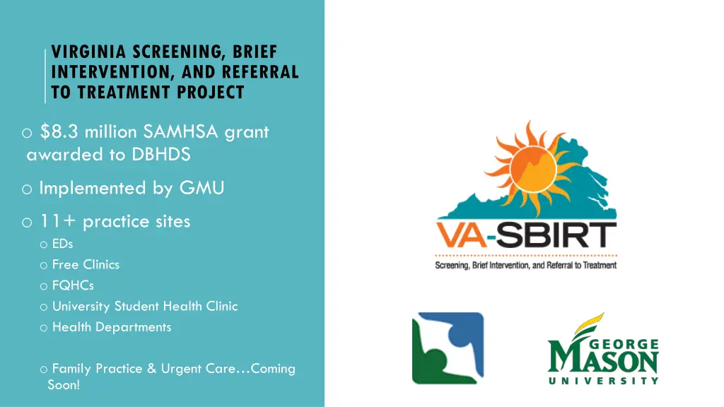 virginia screening brief intervention