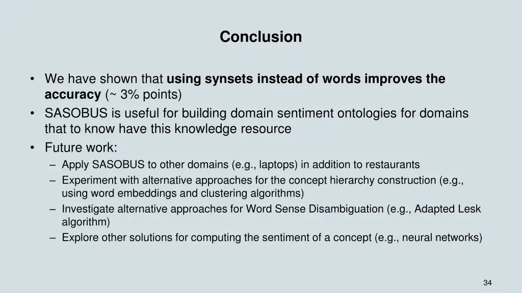 conclusion 1