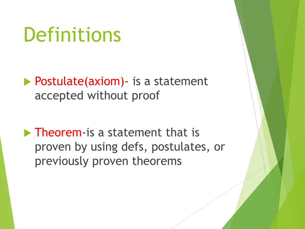 definitions