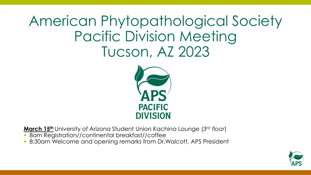 american phytopathological society pacific 1