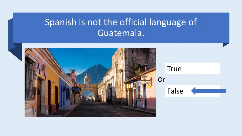 spanish is not the official language of guatemala