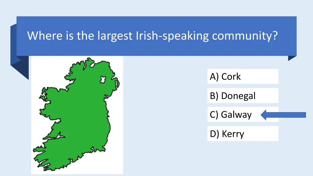 where is the largest irish speaking community