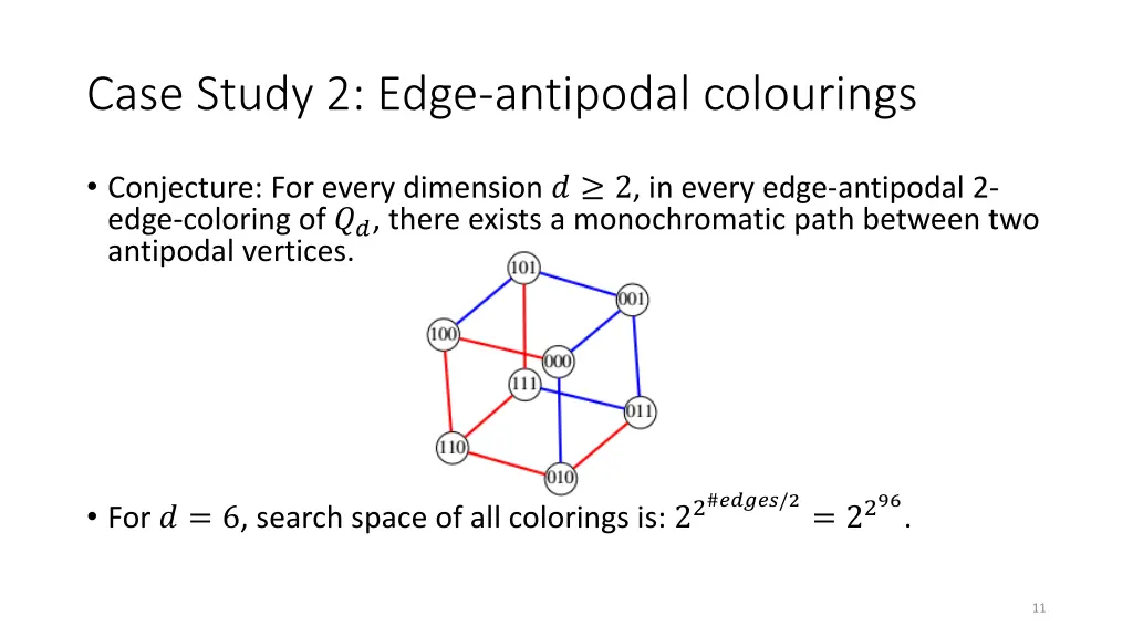 case study 2 edge antipodal colourings