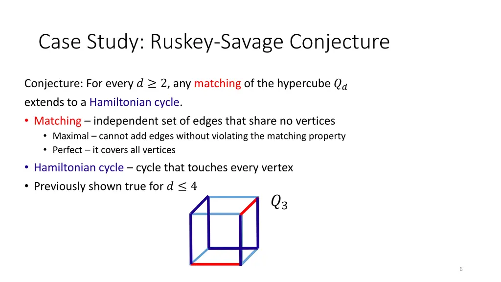 case study ruskey savage conjecture