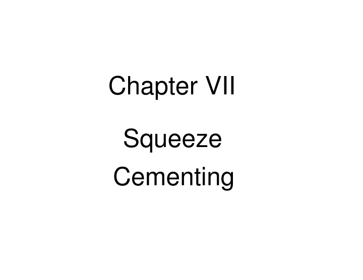 chapter vii