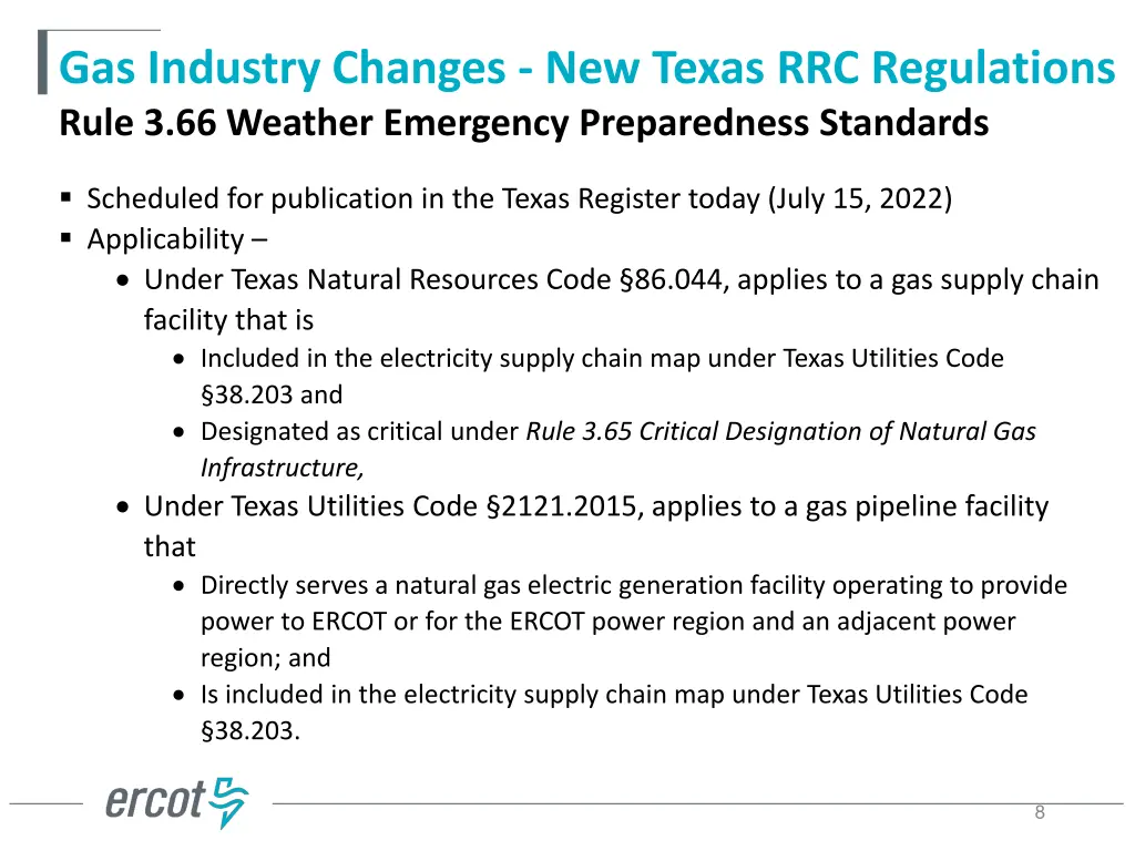 gas industry changes new texas rrc regulations 4